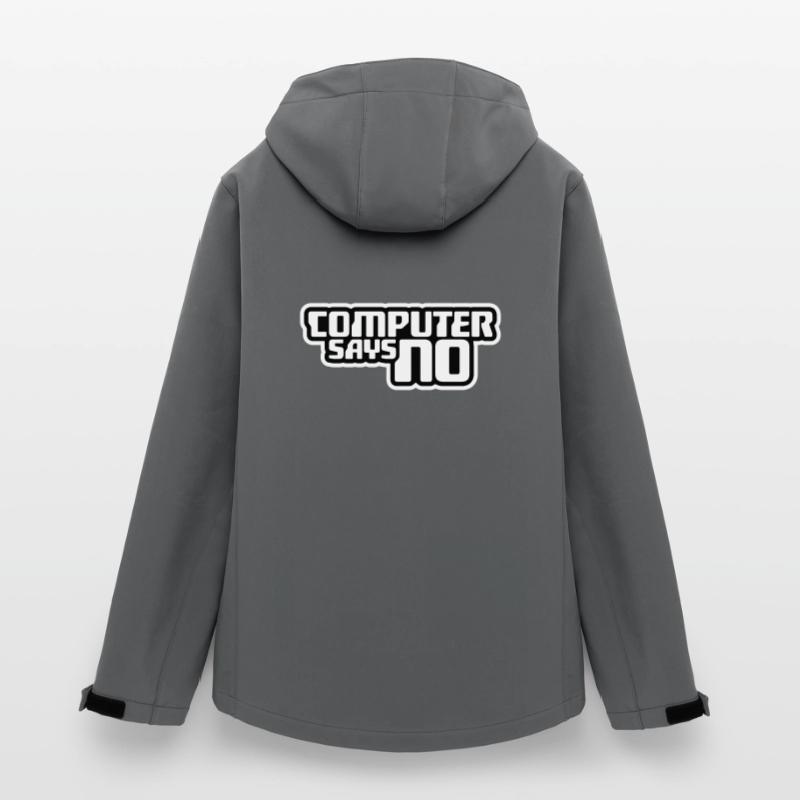 Computer Says No Lustig Programmierer Nerd Technik Frauen Recycelte Softshelljacke von Stanley/Stella