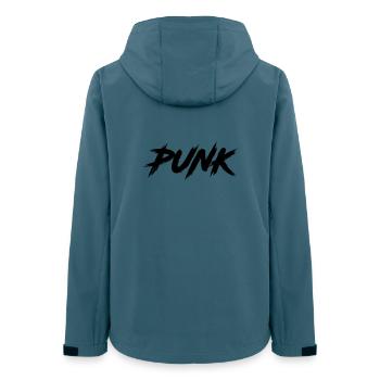 PUNK - Veste softshell femme recyclée Stanley/Stella - bleu pétrole foncé - Dos - AI Model Female 172 light (172cm)
