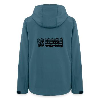 BRITTANY - Women’s Recycled Softshell Jacket by Stanley/Stella - stargazer - Back - AI Model Female 172 light (172cm)