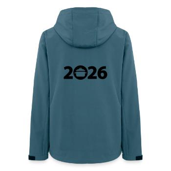 Chef 2026, Chef 2026, Restaurateur 2026 - Women’s Recycled Softshell Jacket by Stanley/Stella - stargazer - Back - AI Model Female 172 light (172cm)