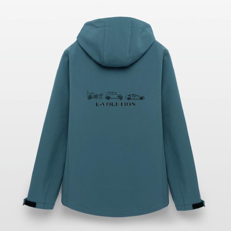 E-Volution Auto Evolution Frauen Recycelte Softshelljacke von Stanley/Stella