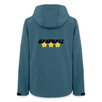 Baseball - Sport - Veste softshell femme recyclée Stanley/Stella - bleu pétrole foncé - Dos - AI Model Female 172 light (172cm)