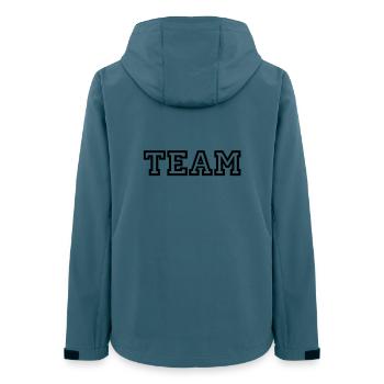 Team - Veste softshell femme recyclée Stanley/Stella - bleu pétrole foncé - Dos - AI Model Female 172 light (172cm)