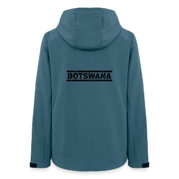 Botswana - Women’s Recycled Softshell Jacket by Stanley/Stella - stargazer - Back - AI Model Female 172 light (172cm)
