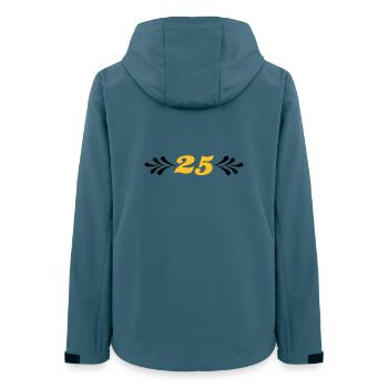 2541614 14743929 noces d’argent - Veste softshell femme recyclée Stanley/Stella - bleu pétrole foncé - Dos - AI Model Female 172 light (172cm)