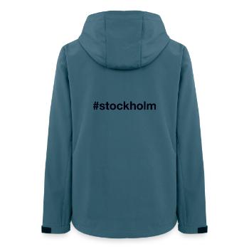 STOCKHOLM Sweden Sverige Schweden - Women’s Recycled Softshell Jacket by Stanley/Stella - stargazer - Back - AI Model Female 172 light (172cm)