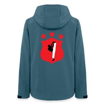 Capoeira - Fighting - Dance - Women’s Recycled Softshell Jacket by Stanley/Stella - stargazer - Back - AI Model Female 172 light (172cm)