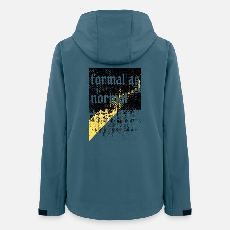 Anti formal grungy ironic design - Women’s Recycled Softshell Jacket by Stanley/Stella - stargazer