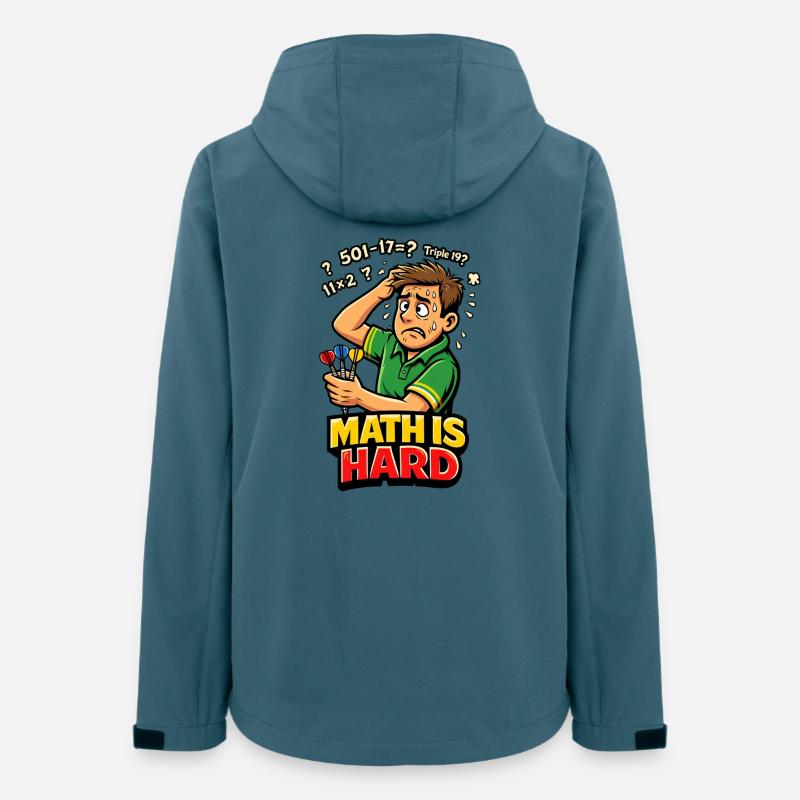 Math is hard darts - Women’s Recycled Softshell Jacket by Stanley/Stella - stargazer
