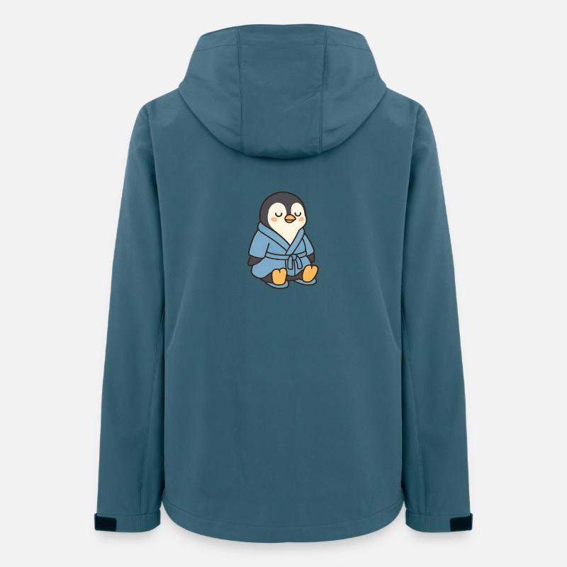 Penguin in a bathrobe - Women’s Recycled Softshell Jacket by Stanley/Stella - stargazer