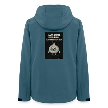 Weeping mustard onion - Women’s Recycled Softshell Jacket by Stanley/Stella - stargazer - Back - AI Model Female 172 light (172cm)