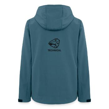Technical Boulder - Women’s Recycled Softshell Jacket by Stanley/Stella - stargazer - Back - AI Model Female 172 light (172cm)