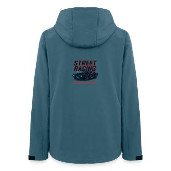 Street Racing – No Rules, Just Speed - Women’s Recycled Softshell Jacket by Stanley/Stella - stargazer - Back - AI Model Female 172 light (172cm)