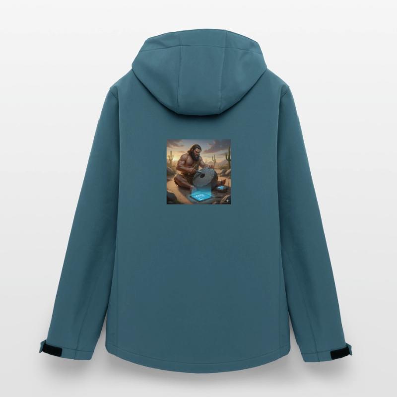Caveman Tech Support – Das erste Tutorial Frauen Recycelte Softshelljacke von Stanley/Stella