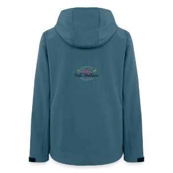 Baby first Christmas - Women’s Recycled Softshell Jacket by Stanley/Stella - stargazer - Back - AI Model Female 172 light (172cm)