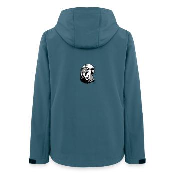 Budgie Canary - Women’s Recycled Softshell Jacket by Stanley/Stella - stargazer - Back - AI Model Female 172 light (172cm)