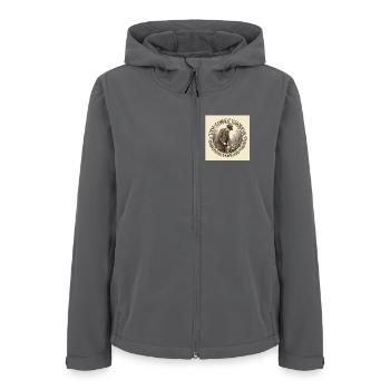 Gentleman Gardener - Frauen Recycelte Softshelljacke von Stanley/Stella - Anthrazit - Vorne - AI Model Female 172 light (172cm)