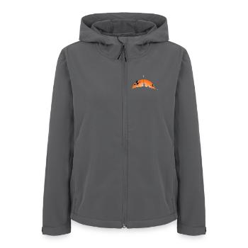 Walpurgis sur le Brocken - Veste softshell femme recyclée Stanley/Stella - charbon - Devant - AI Model Female 172 light (172cm)