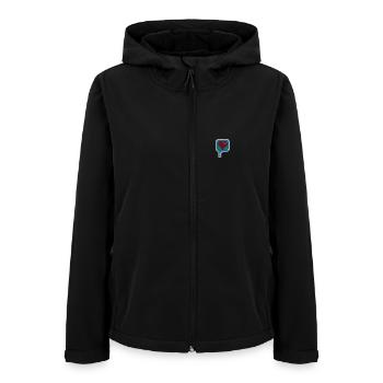 Cœur de pixel - Veste softshell femme recyclée Stanley/Stella - noir - Devant - AI Model Female 172 light (172cm)