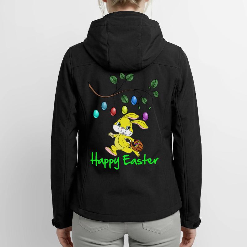 Easter Easter, happy easter, easter bunny, happy easter Women’s Recycled Softshell Jacket by Stanley/Stella