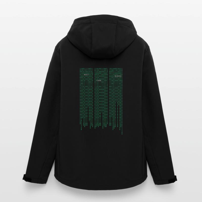 Matrix code Frauen Recycelte Softshelljacke von Stanley/Stella
