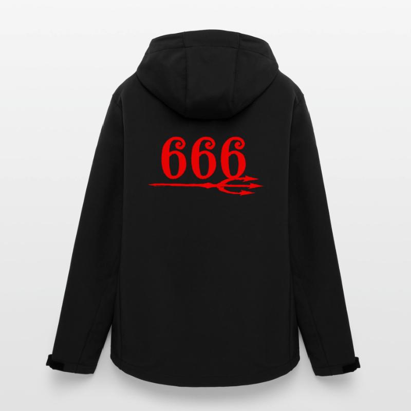 666 Devils Trident Frauen Recycelte Softshelljacke von Stanley/Stella