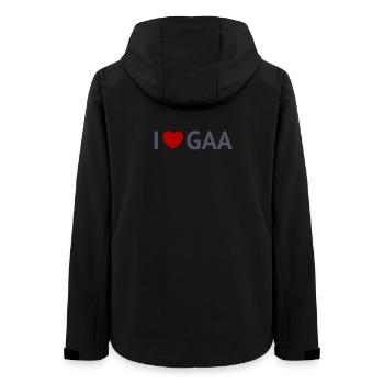 Erstaunliche GAA-Themengeschenke für GAA-Liebhaber - Frauen Recycelte Softshelljacke von Stanley/Stella - Schwarz - Hinten - AI Model Female 172 light (172cm)