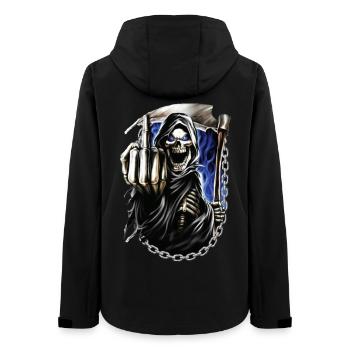 moissonneur - Veste softshell femme recyclée Stanley/Stella - noir - Dos - AI Model Female 172 light (172cm)