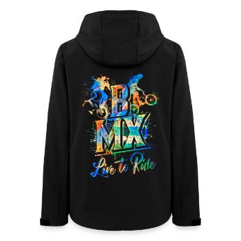 BMX Vélo - BMX Équitation - BMX pour Enfants - BMX - Veste softshell femme recyclée Stanley/Stella - noir - Dos - AI Model Female 172 light (172cm)