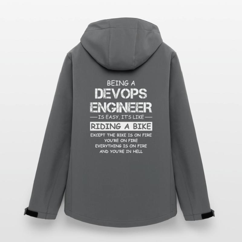 Devis d’ingénieur DevOps Fire Motorcycle Veste softshell femme recyclée Stanley/Stella