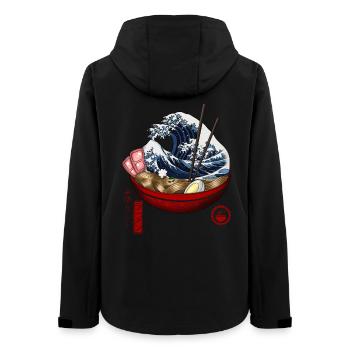 super ramen - Veste softshell femme recyclée Stanley/Stella - noir - Dos - AI Model Female 172 light (172cm)