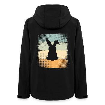 Lapin - Veste softshell femme recyclée Stanley/Stella - noir - Dos - AI Model Female 172 light (172cm)