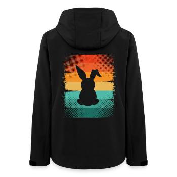 Lièvre - Veste softshell femme recyclée Stanley/Stella - noir - Dos - AI Model Female 172 light (172cm)
