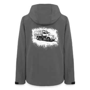 Framo Barkas V 901/2 - Veste softshell femme recyclée Stanley/Stella - charbon - Dos - AI Model Female 172 light (172cm)