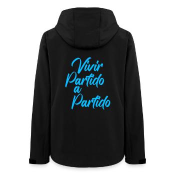 Vivir partido a partido Producto Oficial Camiseta - Women’s Recycled Softshell Jacket by Stanley/Stella - black - Back - AI Model Female 172 light (172cm)