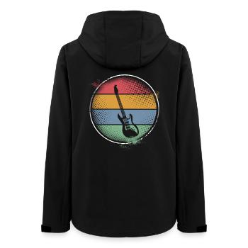 Guitare - Veste softshell femme recyclée Stanley/Stella - noir - Dos - AI Model Female 172 light (172cm)