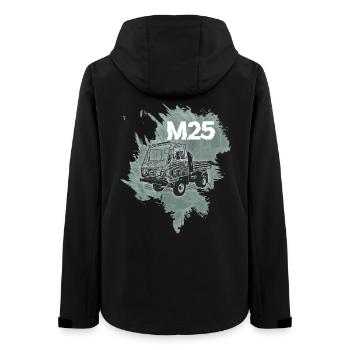 Multivoiture M25 - Veste softshell femme recyclée Stanley/Stella - noir - Dos - AI Model Female 172 light (172cm)