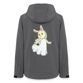 Hase Braut Schleier Hochzeit - Frauen Recycelte Softshelljacke von Stanley/Stella - Anthrazit - Hinten - AI Model Female 172 light (172cm)