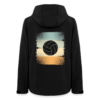 Volley-ball - Veste softshell femme recyclée Stanley/Stella - noir - Dos - AI Model Female 172 light (172cm)