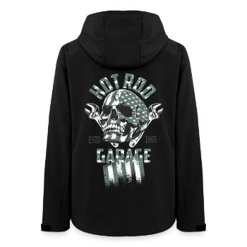 Hot Rod Garage - Veste softshell femme recyclée Stanley/Stella - noir - Dos - AI Model Female 172 light (172cm)