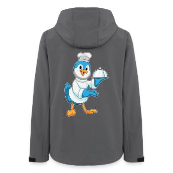 Cuisine d’oiseaux Cuisine de cloches Cuisine - Veste softshell femme recyclée Stanley/Stella - charbon - Dos - AI Model Female 172 light (172cm)