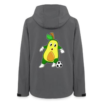 Avocado Football Football Soccer - Veste softshell femme recyclée Stanley/Stella - charbon - Dos - AI Model Female 172 light (172cm)