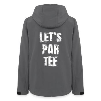 Let's Par Tee - Frauen Recycelte Softshelljacke von Stanley/Stella - Anthrazit - Hinten - AI Model Female 172 light (172cm)