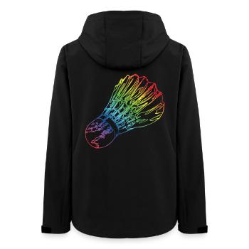 Volant - Veste softshell femme recyclée Stanley/Stella - noir - Dos - AI Model Female 172 light (172cm)