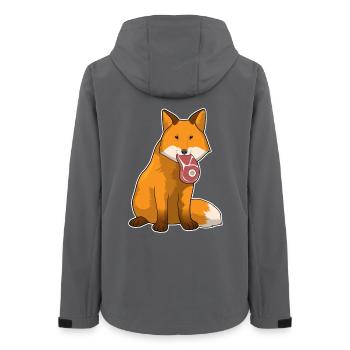 Viande de renard - Veste softshell femme recyclée Stanley/Stella - charbon - Dos - AI Model Female 172 light (172cm)