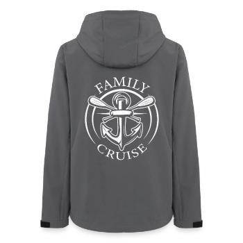 Cruising Cruise Vacation Family Cruise Trip - Women’s Recycled Softshell Jacket by Stanley/Stella - anthracite - Back - AI Model Female 172 light (172cm)