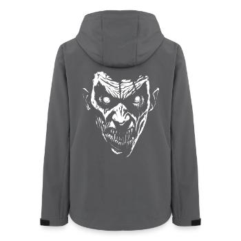 Vampire - Women’s Recycled Softshell Jacket by Stanley/Stella - anthracite - Back - AI Model Female 172 light (172cm)