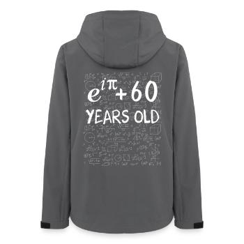 59. Geburtstag 59 Jahre - Frauen Recycelte Softshelljacke von Stanley/Stella - Anthrazit - Hinten - AI Model Female 172 light (172cm)