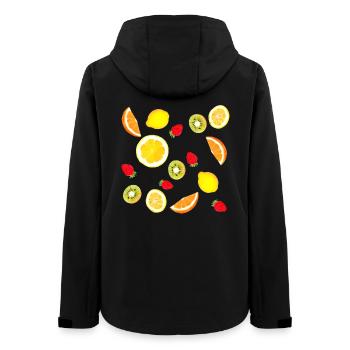Assortiment de fruits frais - Veste softshell femme recyclée Stanley/Stella - noir - Dos - AI Model Female 172 light (172cm)