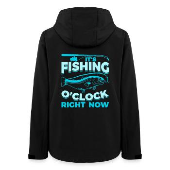 Dicton de pêcheur - Veste softshell femme recyclée Stanley/Stella - noir - Dos - AI Model Female 172 light (172cm)